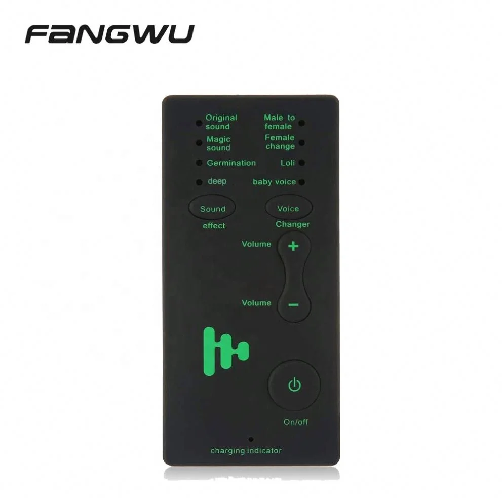 2020 New Design Multi Voice Phone Microphone Changer Amplifier Device for Kids Phone Computer Laptop PS4 Game