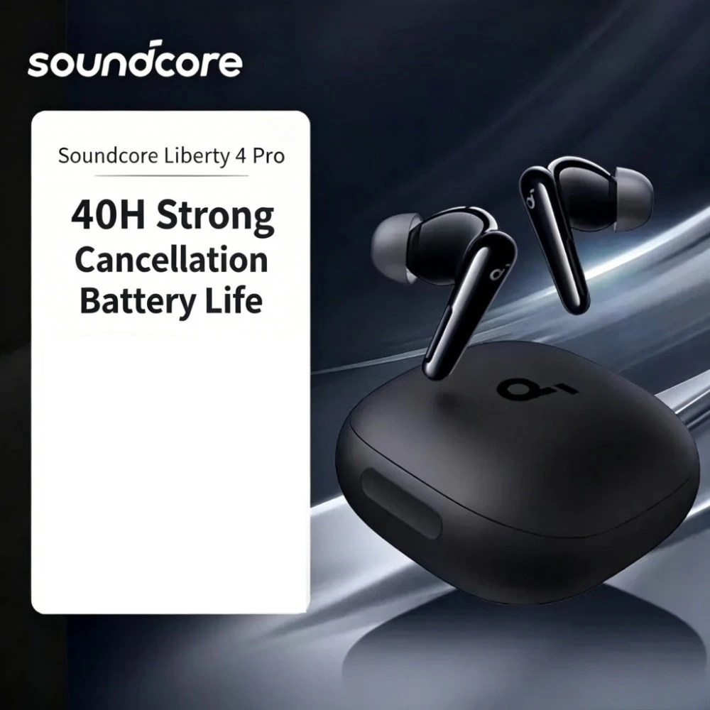 Anker Soundcore Liberty 4 Pro TWS Earbuds Adaptive ANC 6 Mics Fast Charge HiRes Bluetooth Wireless Noise Cancelling Earphones view 3