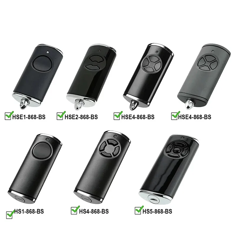 HORMANN BS HSE2-868-BS HSE4-868-BS HSE1-868-BS HS4-868-BS HS5-868-BS HS1-868-BS HSD2 HSP4 HSS4 Garage Door Remote Cotrol 868MHz