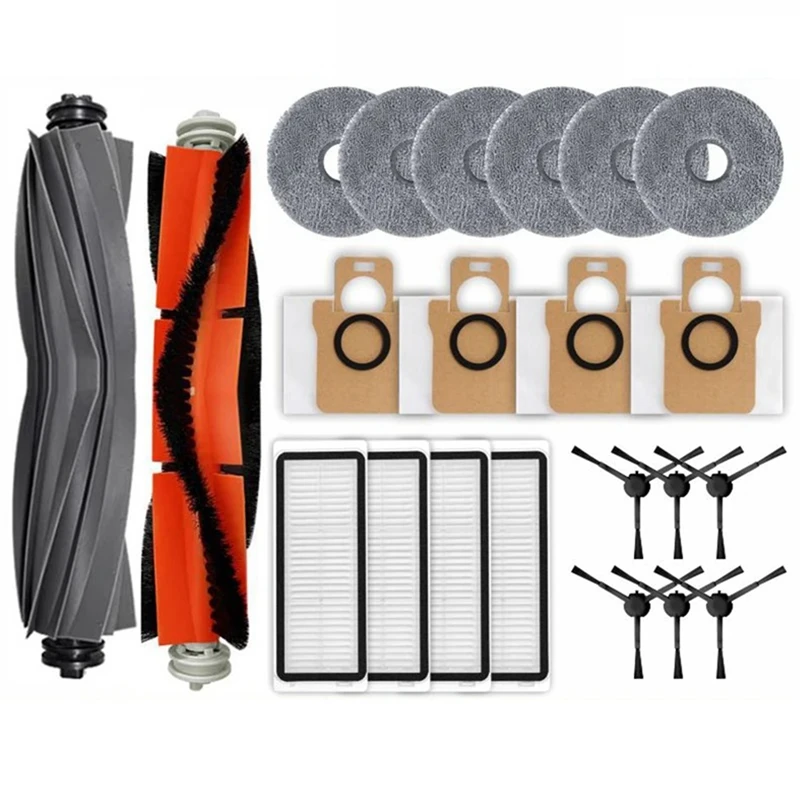 Piezas de repuesto para Robot aspirador Dreame Bot L20 Ultra / X20 Pro, accesorios, filtro Hepa, mopa, bolsa de polvo
