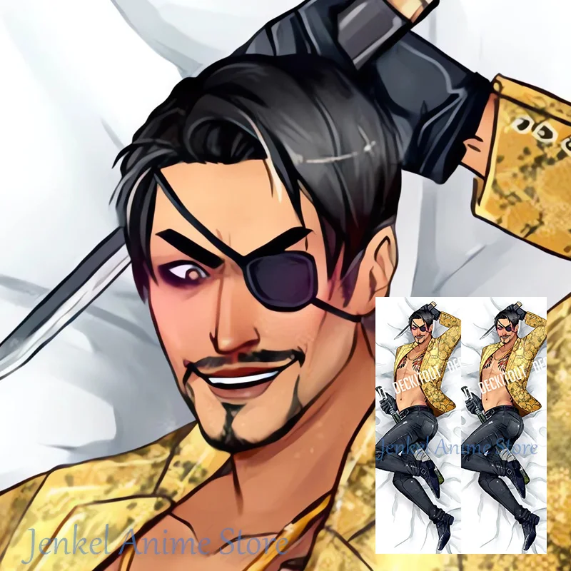 

Наволочка Dakimakura Anime M-Majima Goro в натуральную величину, двухсторонняя наволочка с принтом для тела