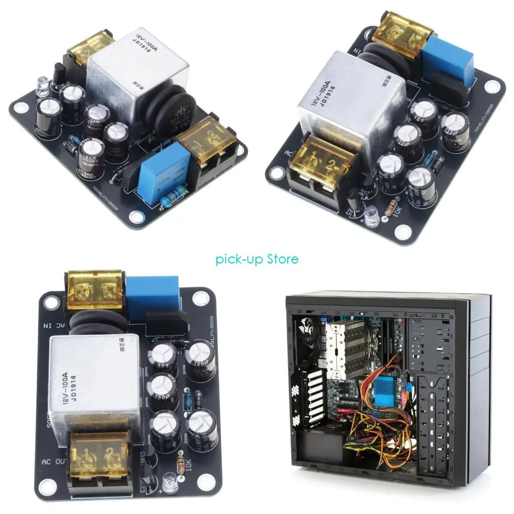 

Q5WA Industrials Board Modelly 2400W 100A Модуль реле с защитой схемы для машин DIY и лабораторного использования