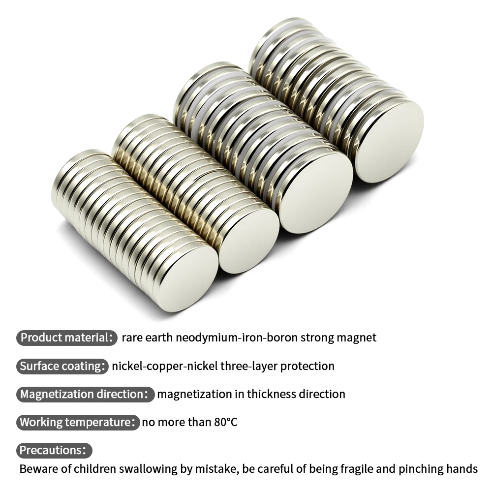 سوبر قوي مغناطيس النيوديميوم N35 ندفيب المغناطيسي الدائم imanes جولة مغناطيس قوي الثلاجة 3x3 6x3 8x3 10x3 12x3 20x3