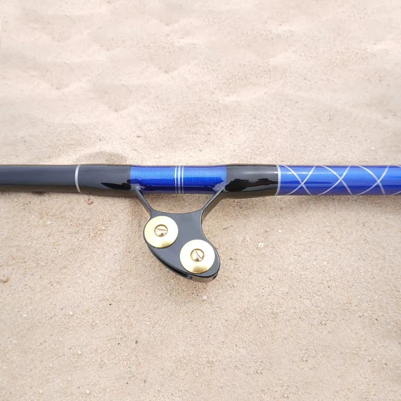 New Top Quality Salt Water Heavy Duty Boat Fishing Rod 130lb-210+lbs Custom Big Game Trolling Rod for