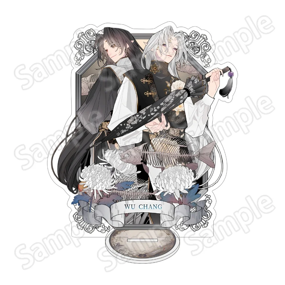 Anime Identity V Wu Chang Bloody Queen 15cm Double Sided Acrylic Figure Stand Collectible Game Desktop Ornament Gift keychain