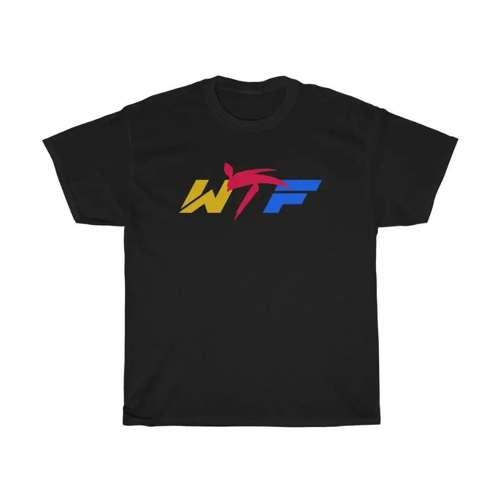 Wtf World Taekwondo Federation Kukkiwon Logo Black Whitet T Shirt Size S To 3Xl