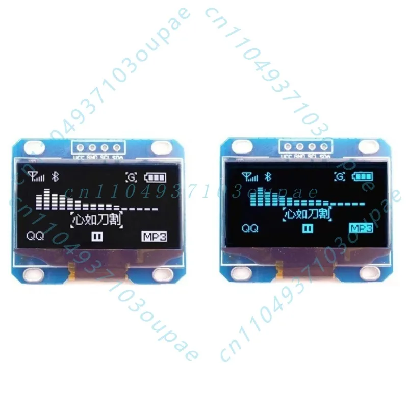 1.3-Inch OLED display 1.3 New 12864 low-power display adapter board monochrome