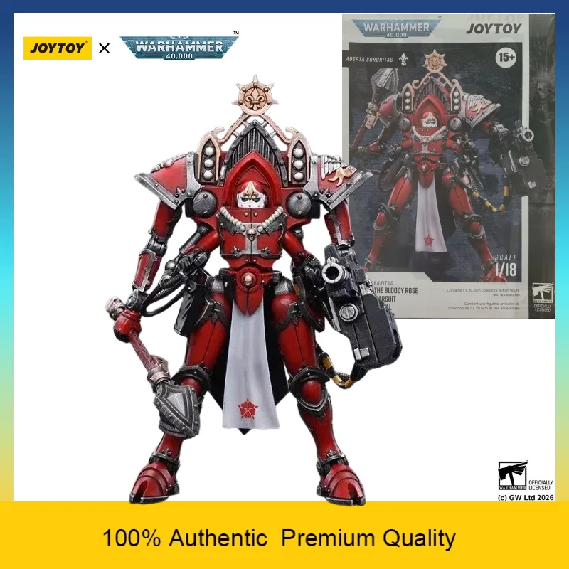 

In Stock 1/18 Scale JOYTOY Warhammer 40K Adepta Sororitas Bloody Rose Paragon Warsuit Sister Merewal JT4508 Action Figure