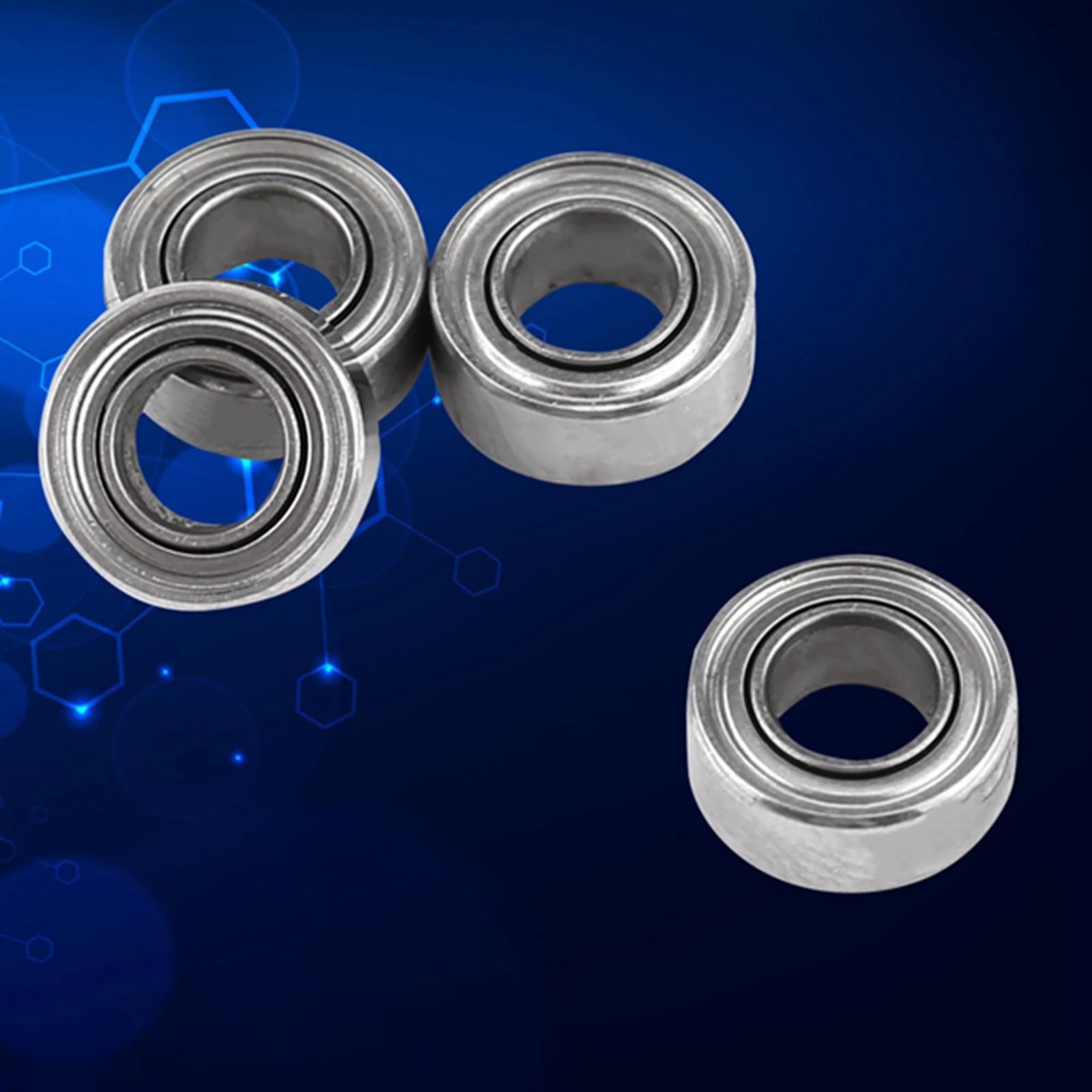 Double Shielded Bearing MR63ZZ Double shielded Miniature  Bearings 3x6x2.5mm for 3D Printer Model Making