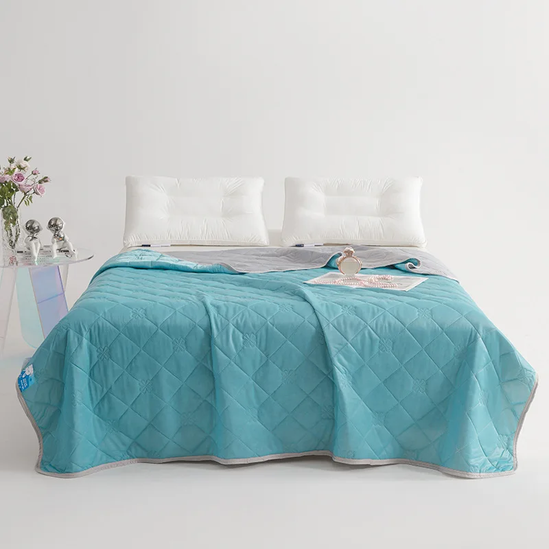 

Летнее одеяло Ice Spring 2026: Ультрамягкое, охлаждающее, из полиэфирного волокна, для кондиционированных помещений, хит продаж