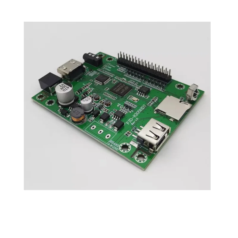 

Serial port Communication 1080P video playback board MP5 high-definition long screen decoder HDMI module room advertisement