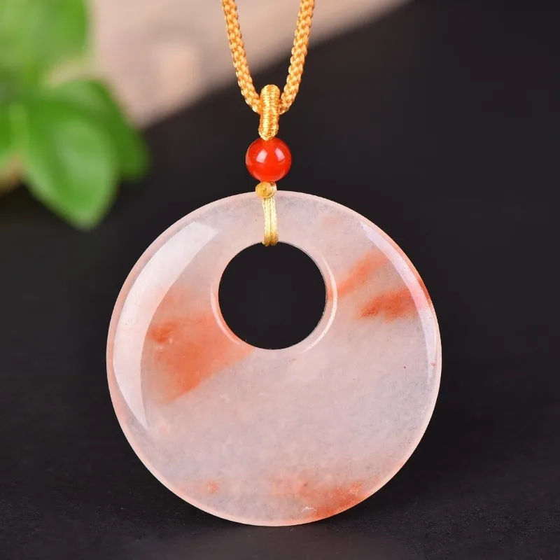 

New Simple Peach Blossom Brew Fresh Daily Pendant