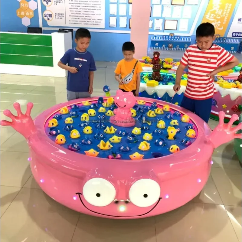 Fishing Table Kids Rotating Ocean Interactive Game Educational Toy