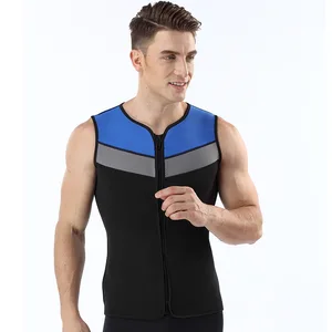 3mm Neopren -Neoprenanzug Jacke kostenlos Reißverschluss heißer Beschützer heißer Männer für kaltes Wassertauchgang surfen 8 Hauptverkaufsweste für Tauchen - №7