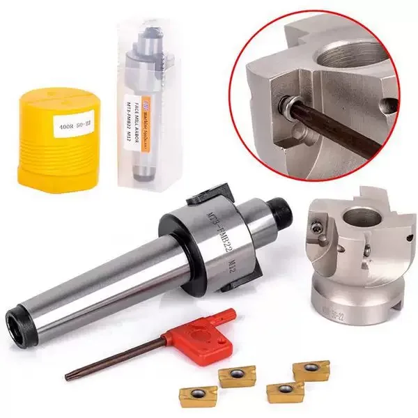 جديد القاطع مطحنة Mt2 Mt3 50 قطع الرأس + 4 القواطع Apmt1604 Cnc مطحنة طحن إدراج عدة أدوات الآلات