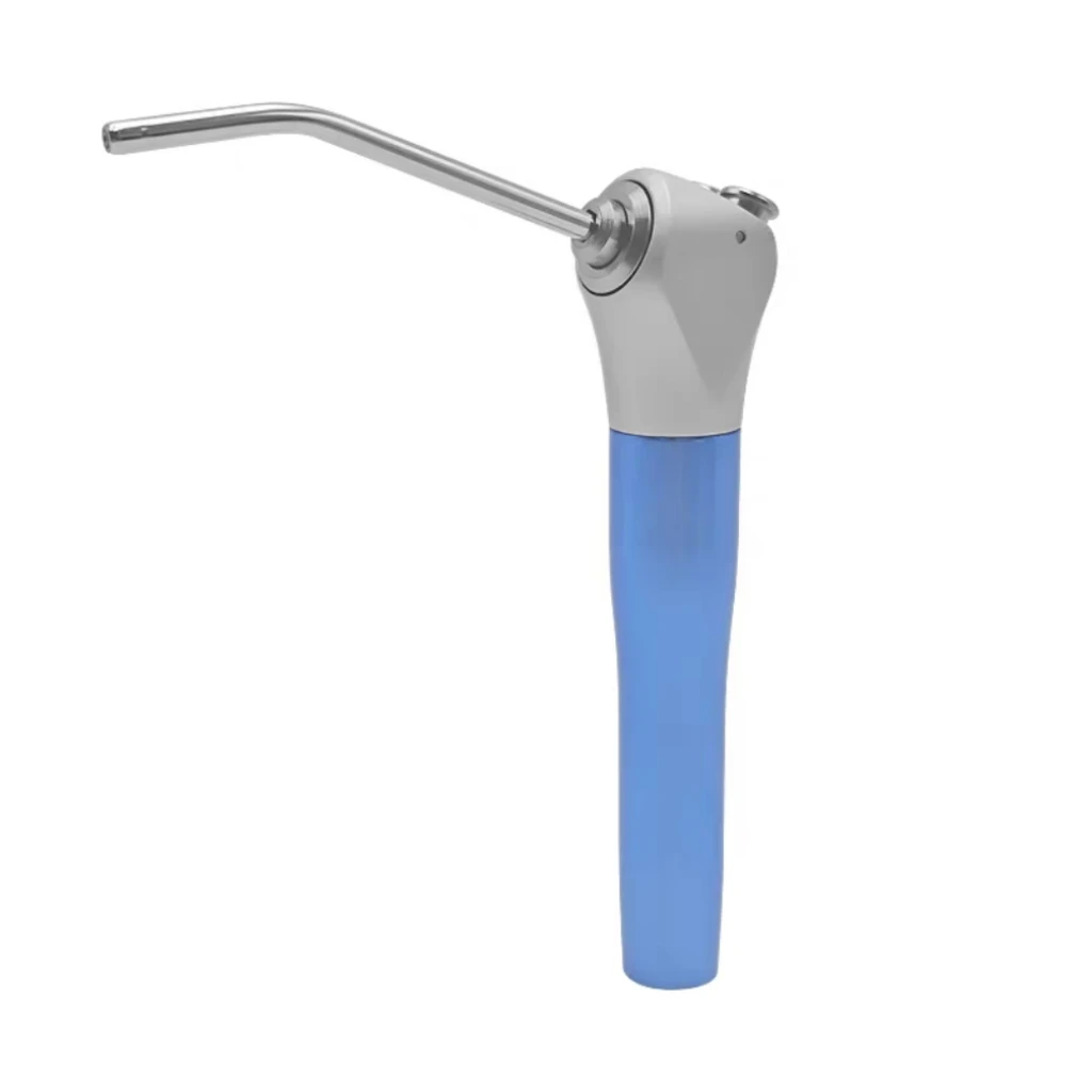 Picture 7: colors Dental Air Water 3 Way Syringe Gun Handpiece With 2 Nozzles Tip Tubes For Dental Chair Unit Cleaning Tool