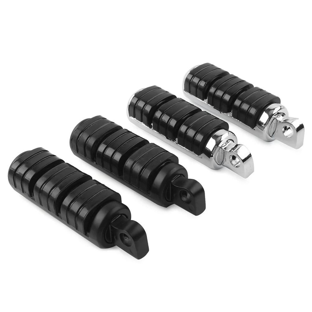 For Harley Davidson Male Mount-Style Footpegs Motorcycle Rear Highway Foot Pegs Rests Pedals