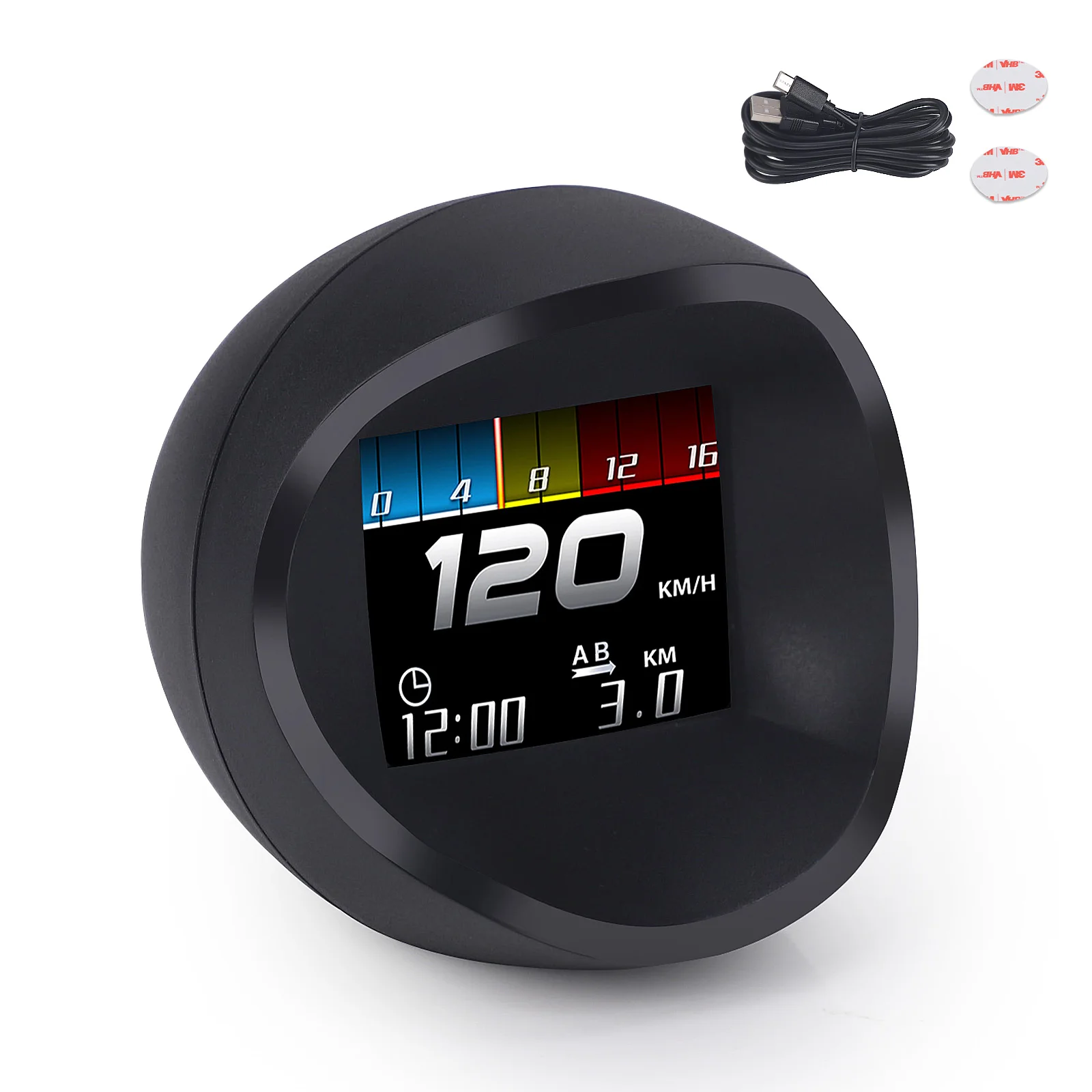 

Universal GPS Car HUD Multiple Dynamic Expressions Vehicle Head-up Display Speed/Mileage/Altitude/Clock/ Speedometer For All Car