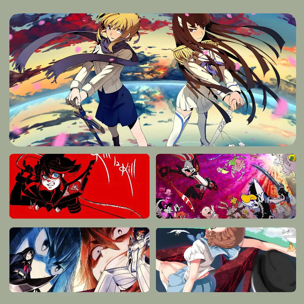 

K-Kill La K-Kill Mousepad Large Computer Gaming Accessories MousePads Desk Mats Anti-slip Laptop Soft Mouse Pad