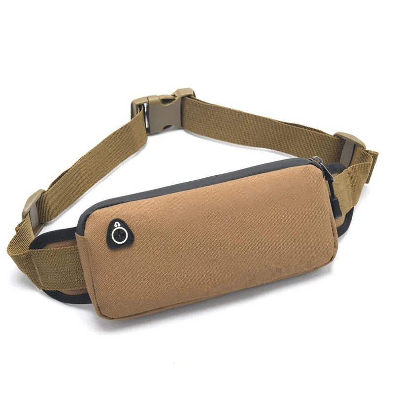 Men's Fanny Pack Belt Sling Chest Bag Travel Multi-Pocket Fashion Money Male Nylon Pouch Purse Bum Hip Bags bolsos waistbag