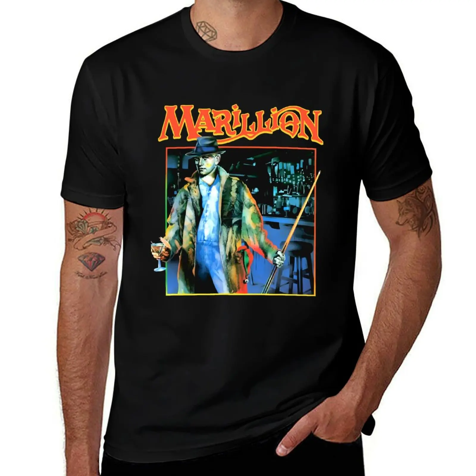 Most Important Describe Marillion Gifts For Christmas T-Shirt Casual Basic Street Style T-Shirt