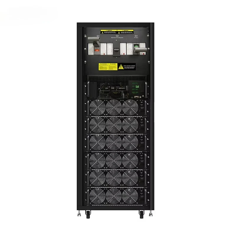 RM Series 180KW/30U Module UPS 3-phase Backup Uninterruptible Power Supply For Medical/communication