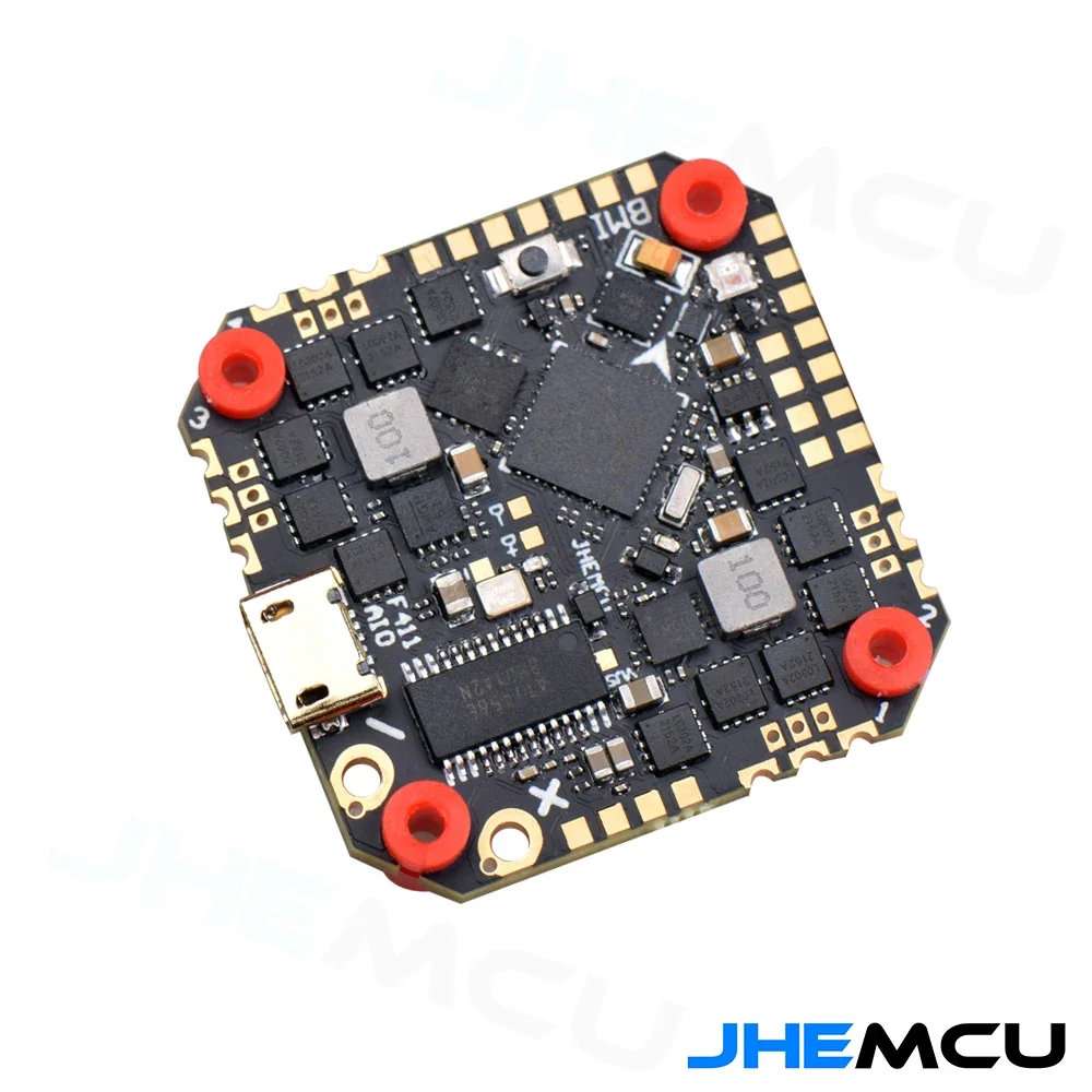 GHF411AIO-BMI 40A F4 F411 + BMI270 Controllore di volo BLHELIS 40A 4in1 Velocità ESC AIO 5V 10V BEC OSD 2-6S 25,5mm per stack