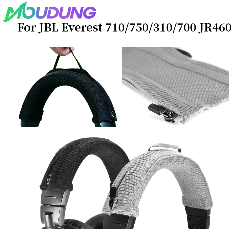 

Suitable for JBL Everest 710 / 750 / 310 / 700 and JR460 Earphone Zipper Knitted fabric Headband Protector