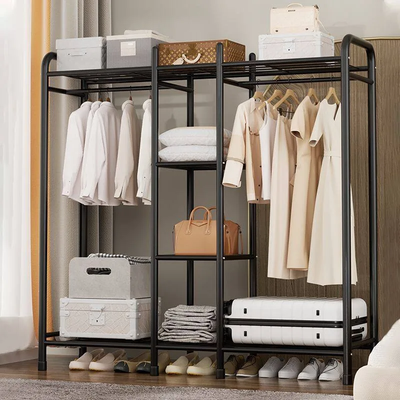 Minimalist Boutique Clothes Rack Place Saving Garment Floor Bedroom Clothes Rack Aesthetic Hanging Clothes House Accessories