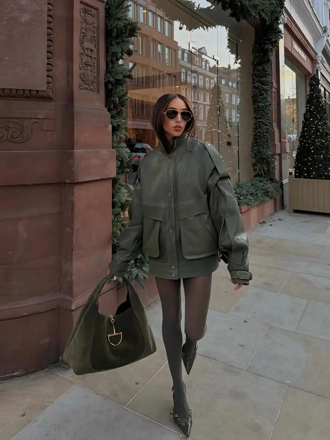 Veste courte en cuir pour femmes, vert, Vintage, mode, col montant solide, simple boutonnage, vêtements d'extérieur amples, manteau Highstreet quotidien