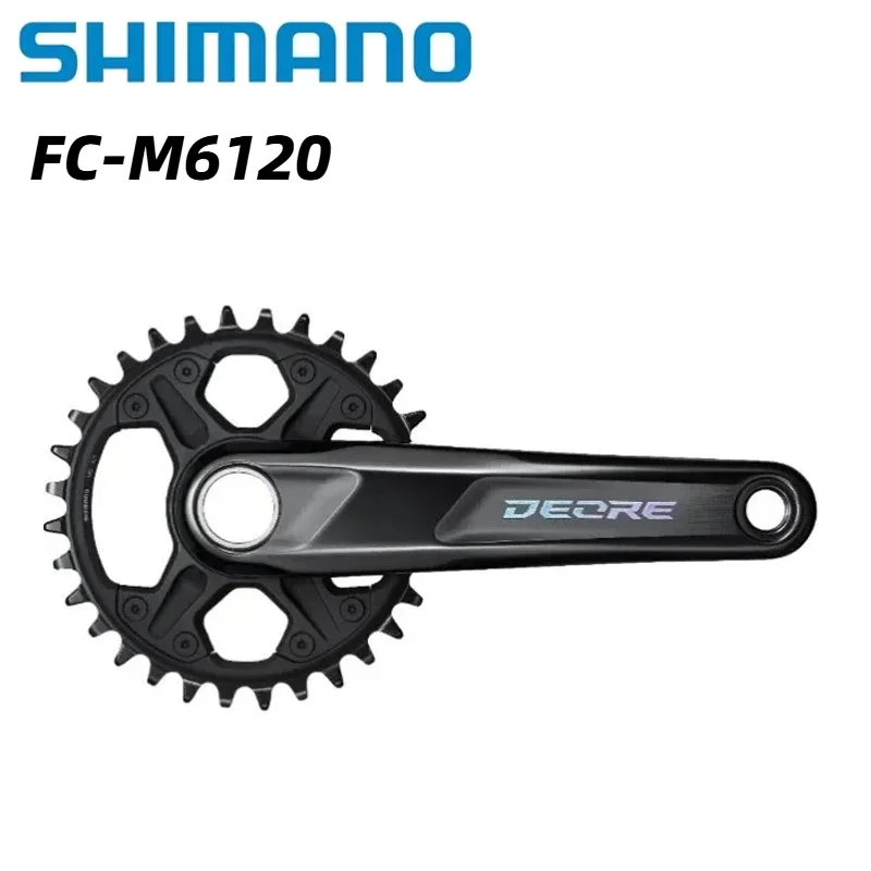 SHIMANO DEORE FC M6120 Crankset 1x12Speed 175MM 32T Mountain Bike DEORE M6100 Series