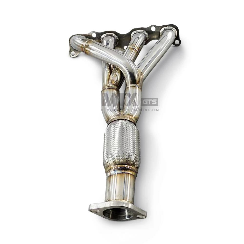 مشعب العادم لميتسوبيشي لانسر 2.0 2009-2016 سباق الأداء رأس نظام العادم محول قطع غيار السيارات #4