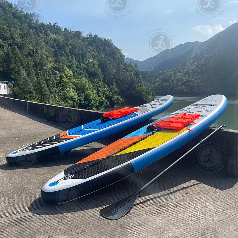 

China factory OEM inflatable Stand up Paddle Boards Outdoor Surfing Pulp Board inflatable sup paddle board isup