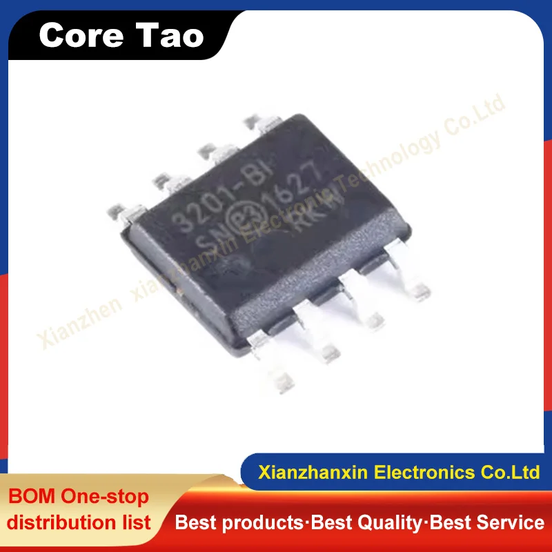 2~10PCS/LOT MCP3201-BI/SN 3201-BI SOIC-8 Adc chip in stock