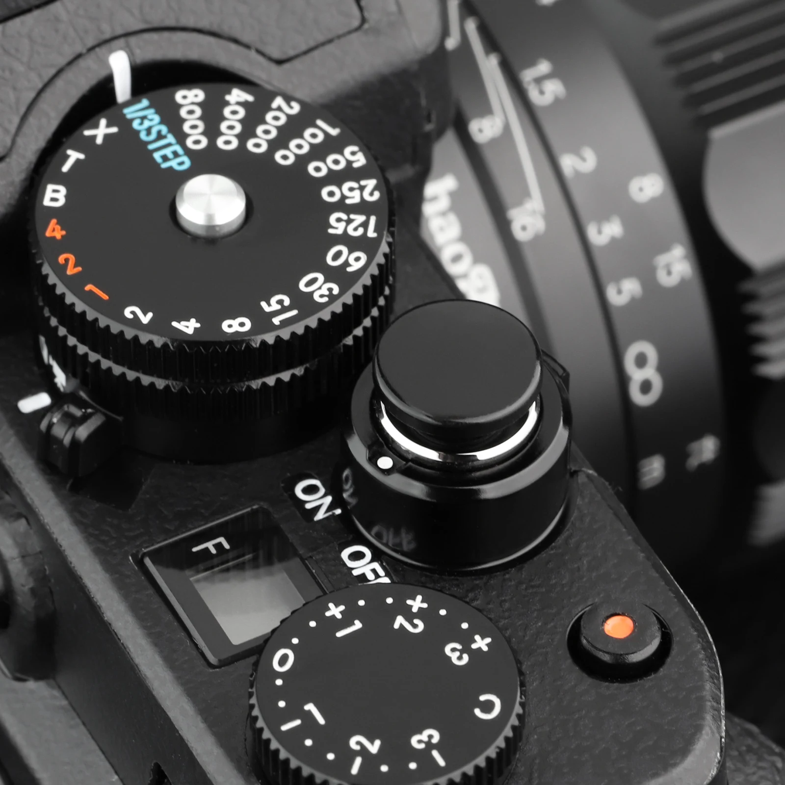 

For Fujifilm X100 X100T XPro2 XT3 XT10 XE2 GFX50R XH1 XA5 Precision Shutter Button