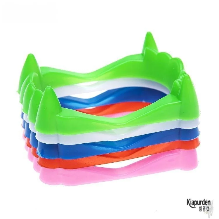 Flexible  Teeth Toy Children's Extendable Sharp Tooth Covers Funny Tiger Tooth Fake Teeth Horror Mouth Opening Toy