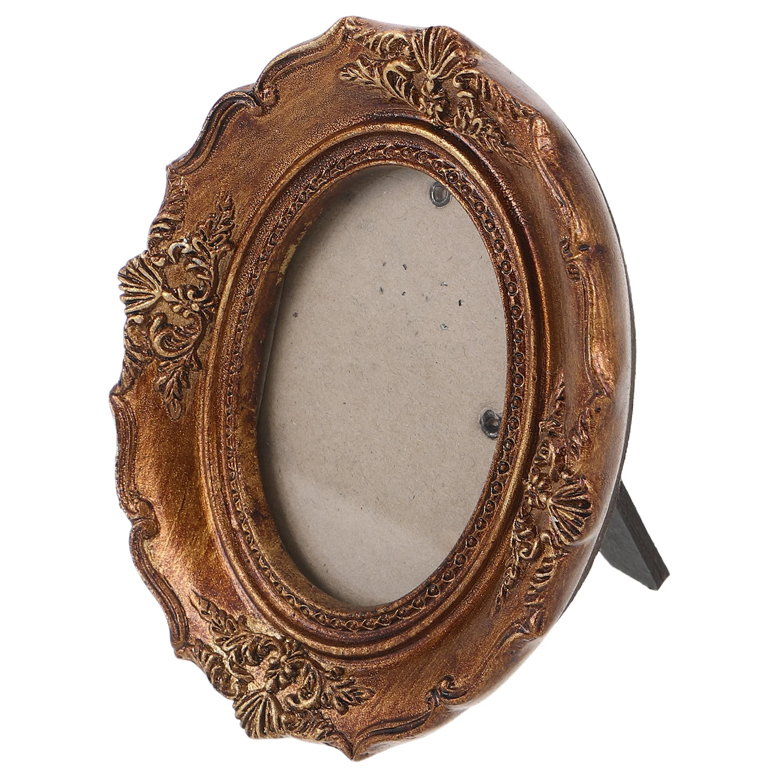 

1 Piece Retro Resin Photo Frame Vintage Style Wall Mountable Picture Frame for Home Decor Desktop Display Classic Finish
