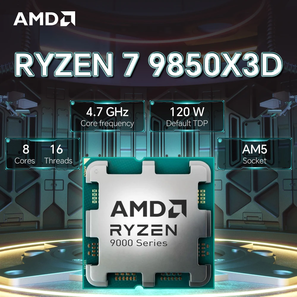 AMD Ryzen 7 9850X3D