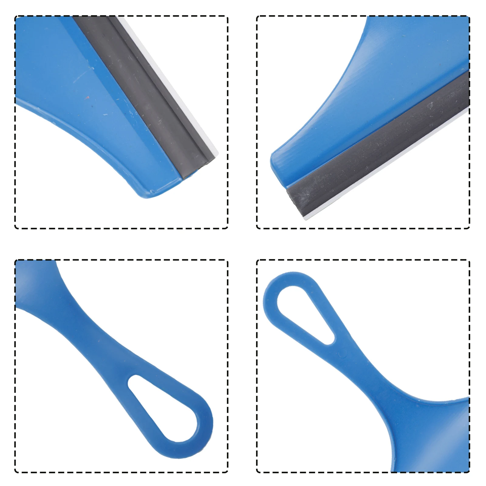 Car Scraper Window Cleaning Wiper Muitifunctional Glass Brush Silicone Squeegee For Car Household Cleaning Tools