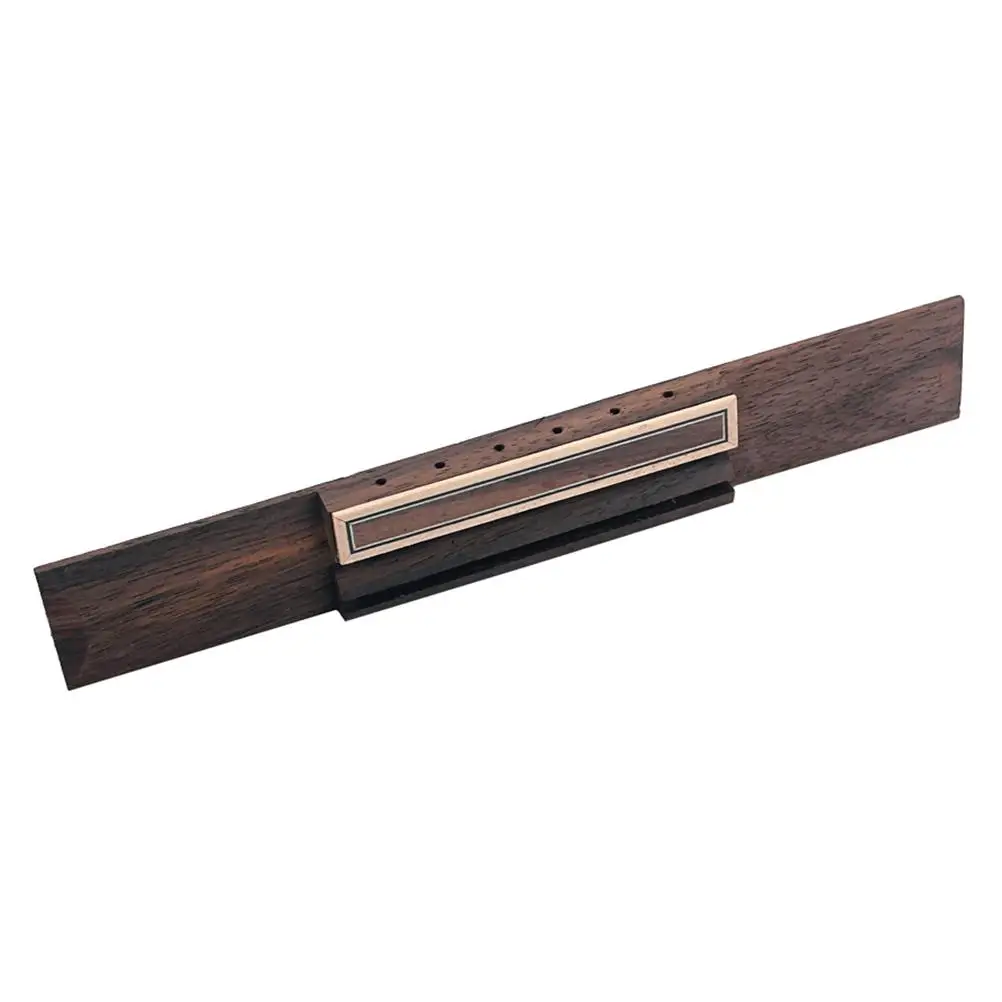 

Maple Frame Rose Wood under The Code Classical Guitar Bridge Brown Bamboo Ponticello