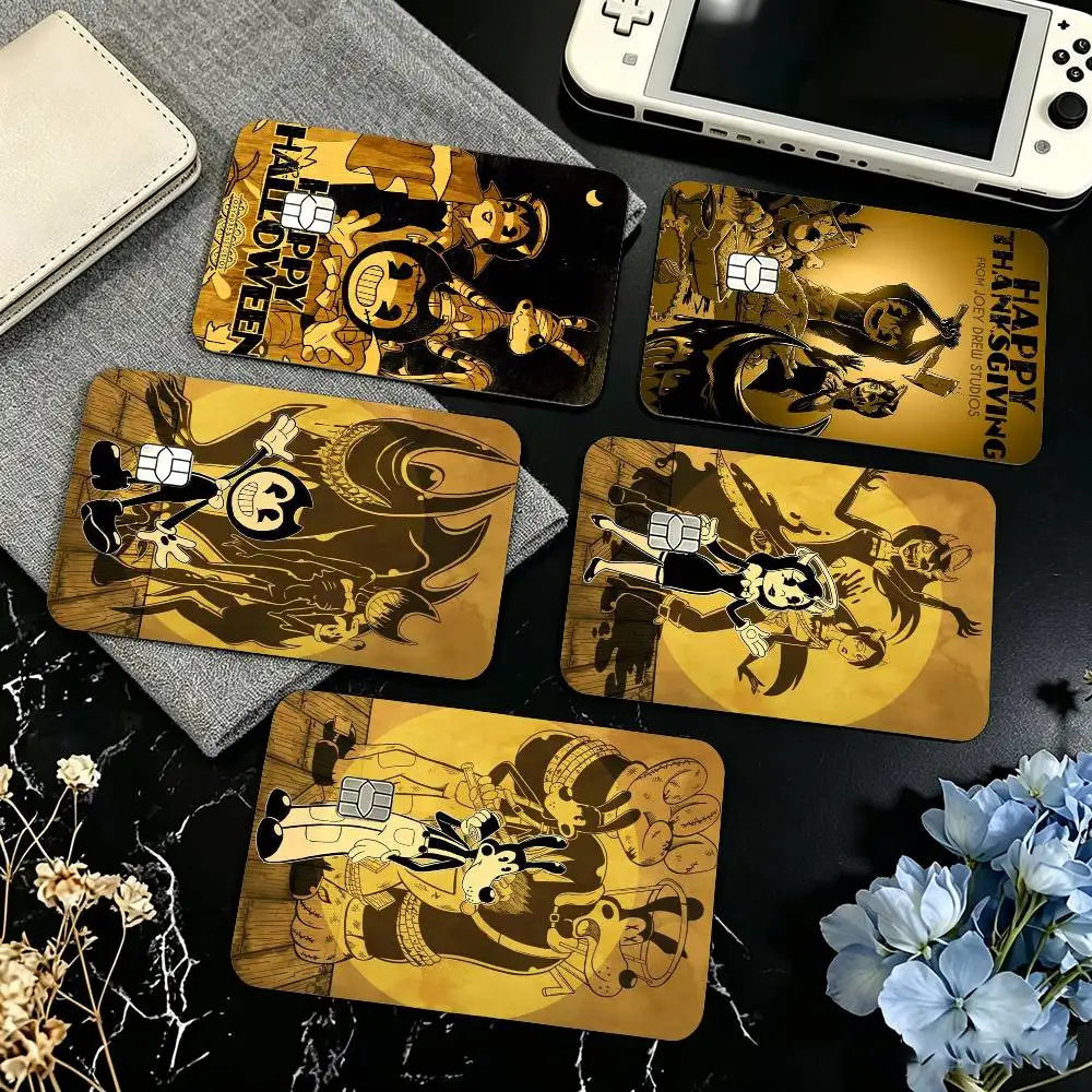 Game Etsy BATIM Credit Card HD Stickers Game Card Decal Small Chip Waterproof Sticker Gift