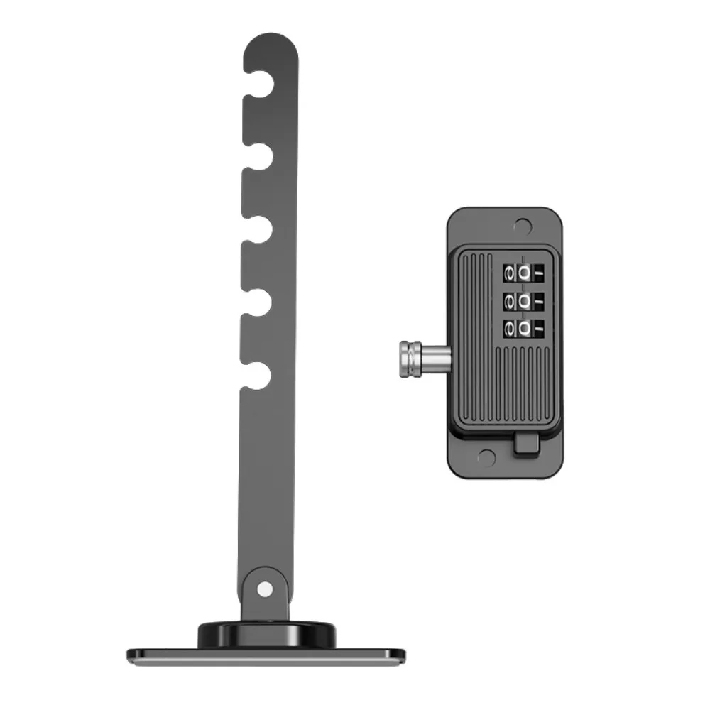 Self-adhesive Window Safety Lock Punch-free Strong Fixation Coded Lock System Rust-proof Multi-functional Child Protection Lock