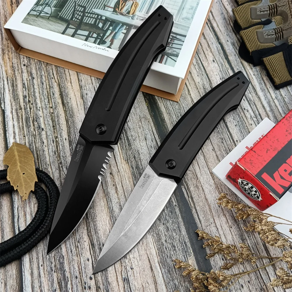 Pocket KS 7200 Outdoor Folding CPM-154 Blade Knife Aluminum Alloy Handle Camping Hunting Knives Military Tactical EDC Tool