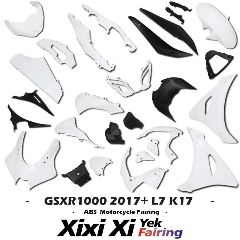 

For Suzuki GSX-R 1000 K17 L7 2017-2024 New OME Original Factory Replica Fairing Housing ABS Unpainted Shell