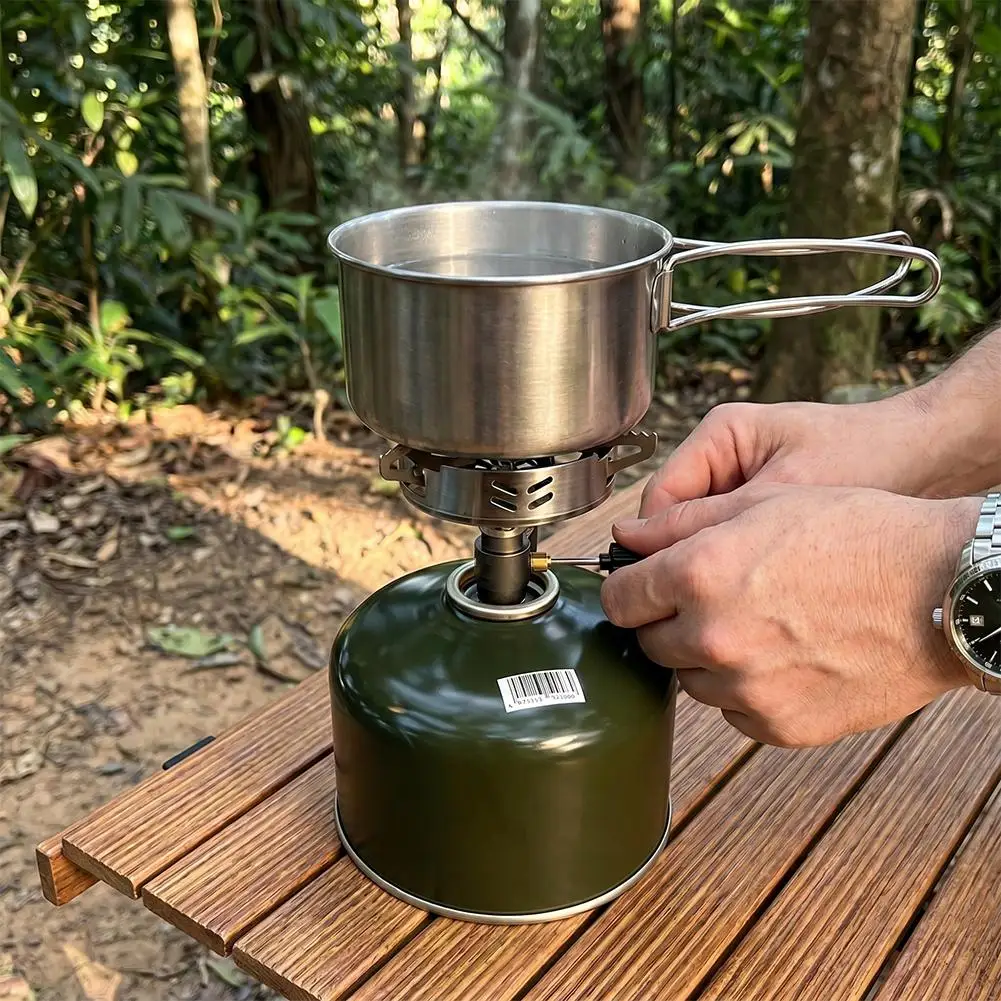For Outdoor Gas Stove Wind Shield Stainless Steel Windproof Ring Support Rack for SOTO ST310 BRS3000T Camping