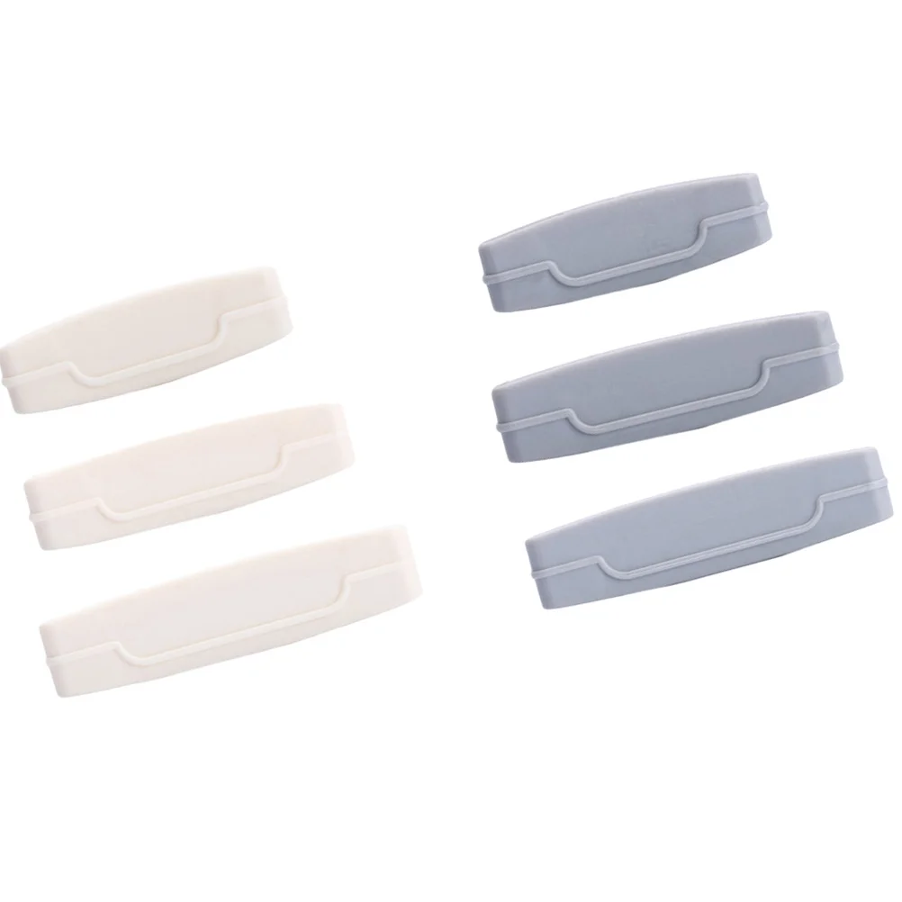 3 قطعة عصارة معجون الأسنان قسط Abs موزع أنبوب قابل لإعادة الاستخدام لمعجون الأسنان كريم اليد صبغة شعر الطارد المحمولة #2