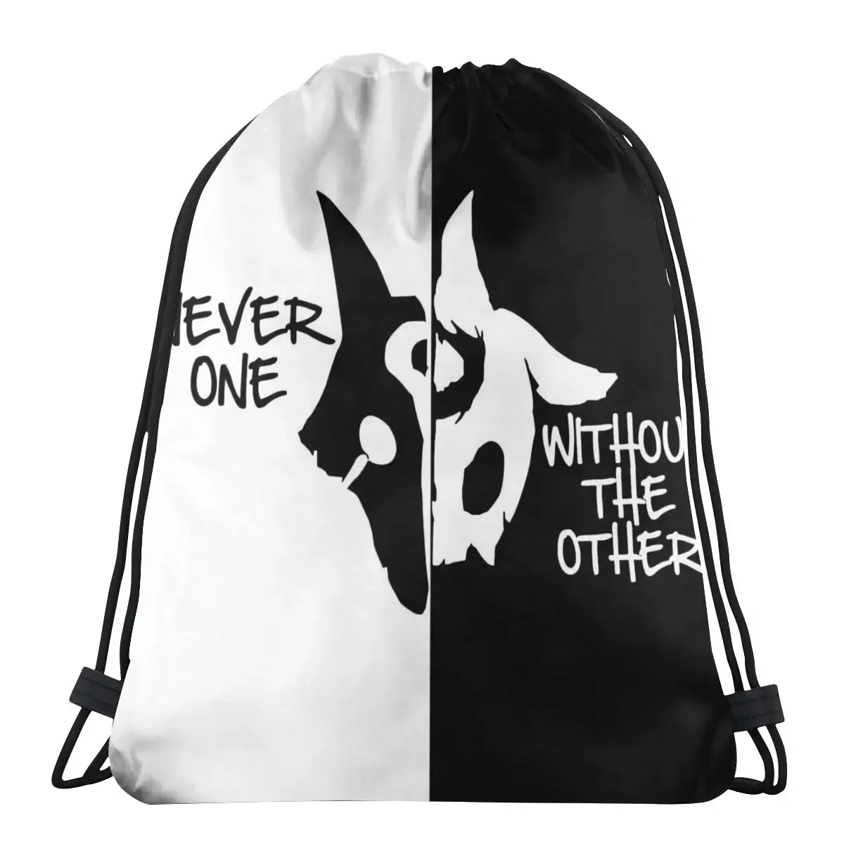 

Kindred League Of Legends LOL Game Print Drawstring Storage Backpack Teenager Travel Bag Multi-function Pocket