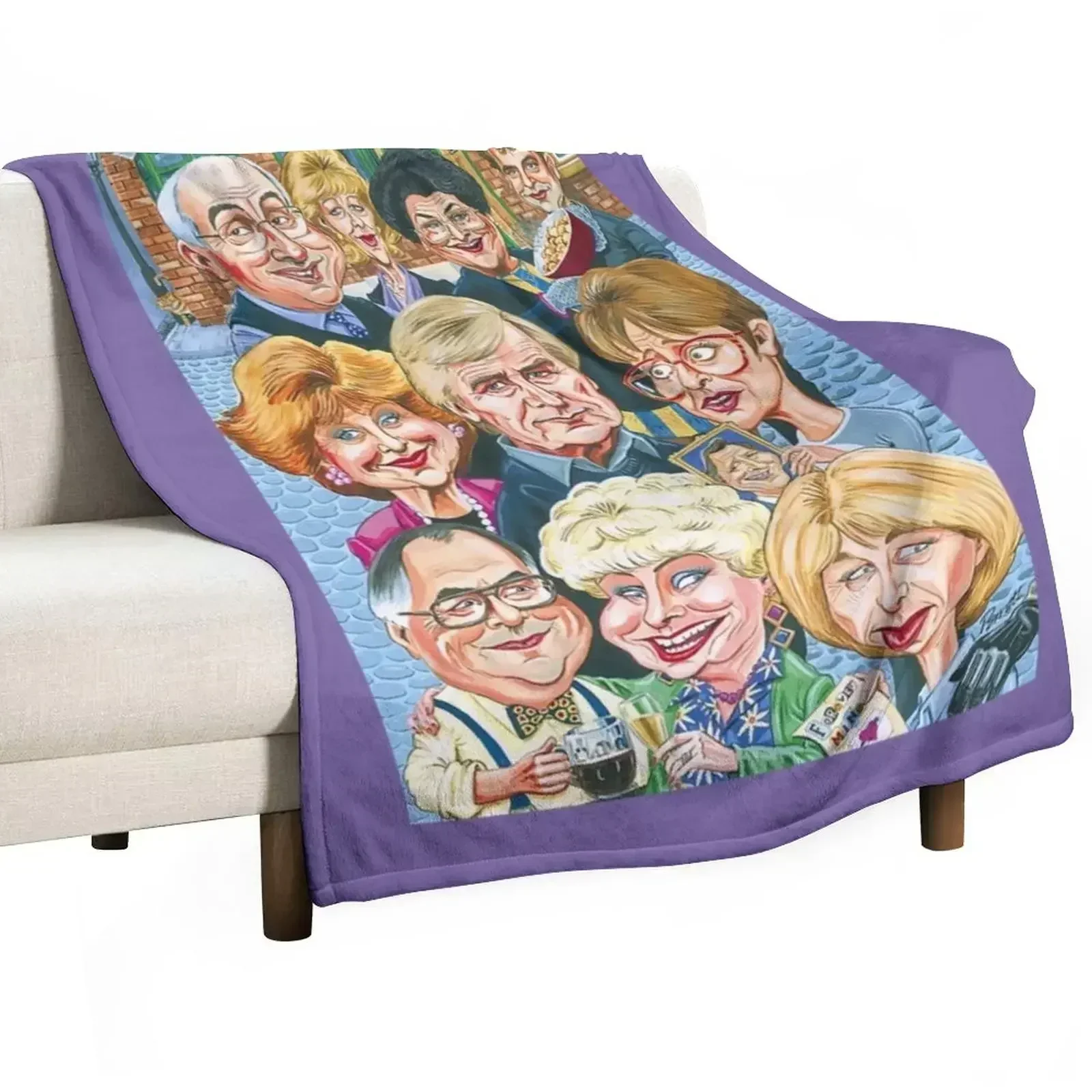 

Street Throw Blanket Soft Bedroom Blanket for Night Sleeping