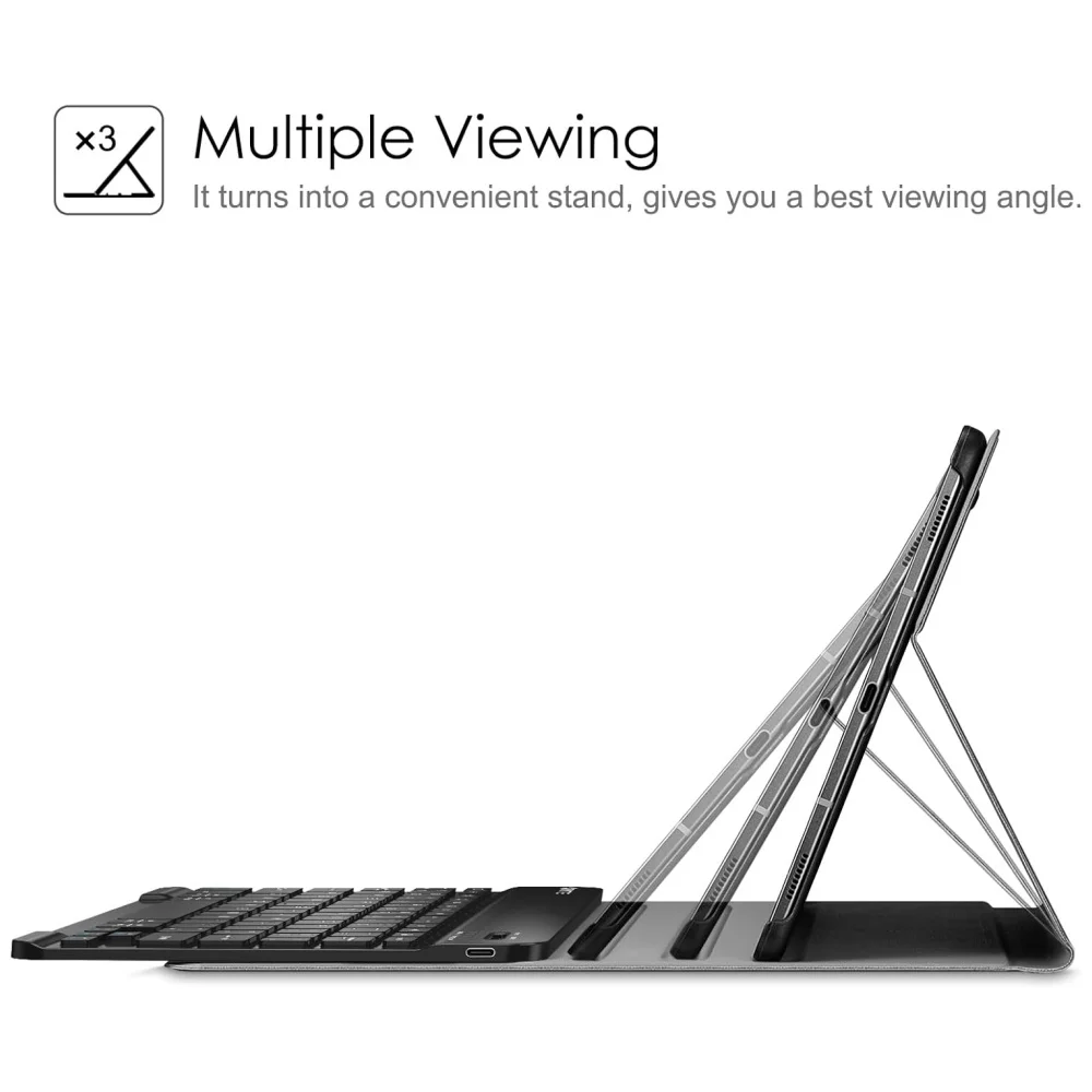 Magnetic Removable Wireless Backlight Keyboard Case for Samsung Galaxy Tab S6 10.5inch 2019 T860 T865 T867 Tablet Teclado Cover