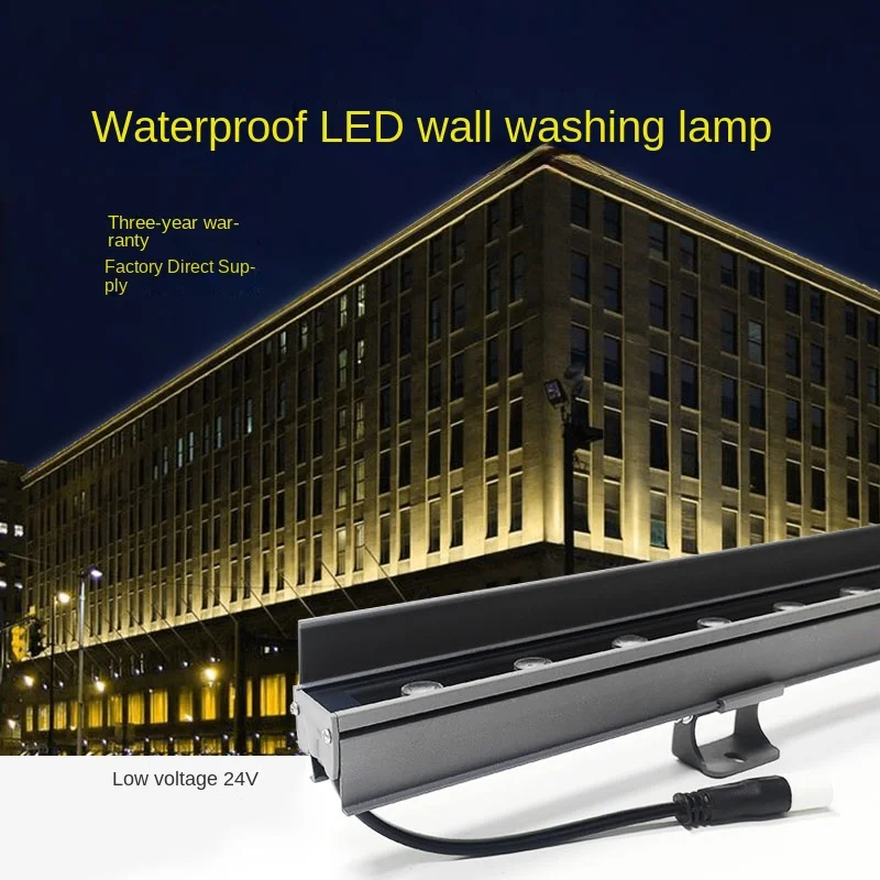 Wall washing lamp waterproof indoor wedding outdoor advertising sign landscape hotel